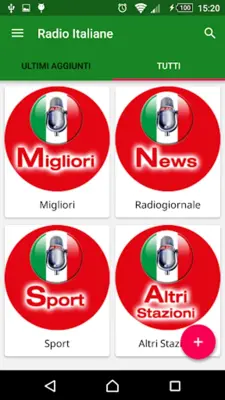 Radio Italiane android App screenshot 2